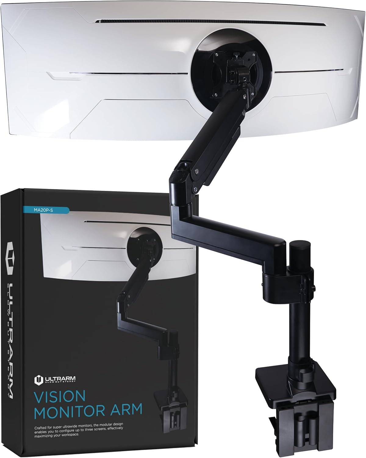 Monitor Arm Single - Heavy Duty Monitor Arm for Ultrawide