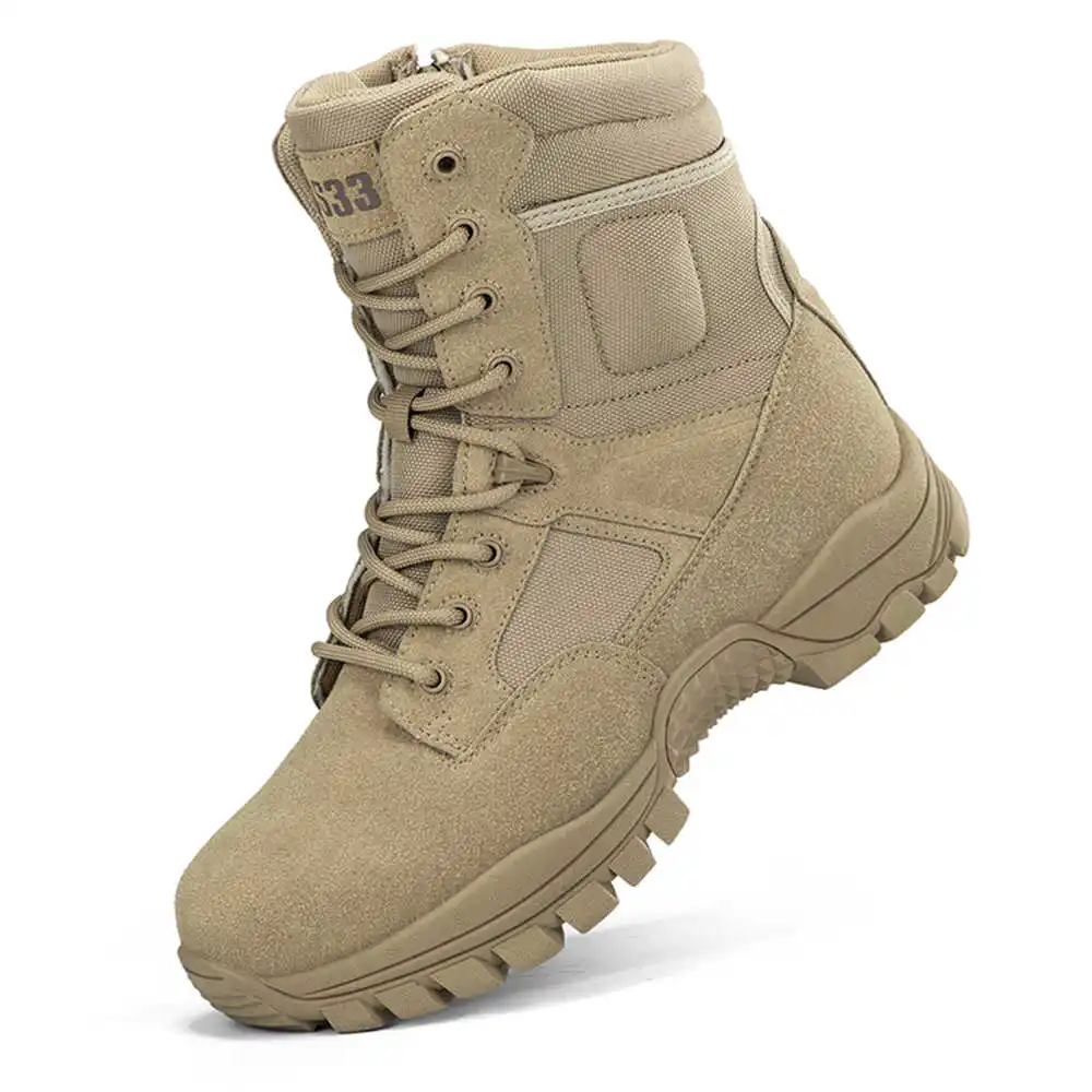 Tech Accessories To Buy - Nonslip Genuine Leather Hiking Boots Designer