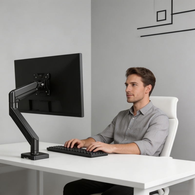Monitor Arm Single - Home Household Single Monitor Mount for