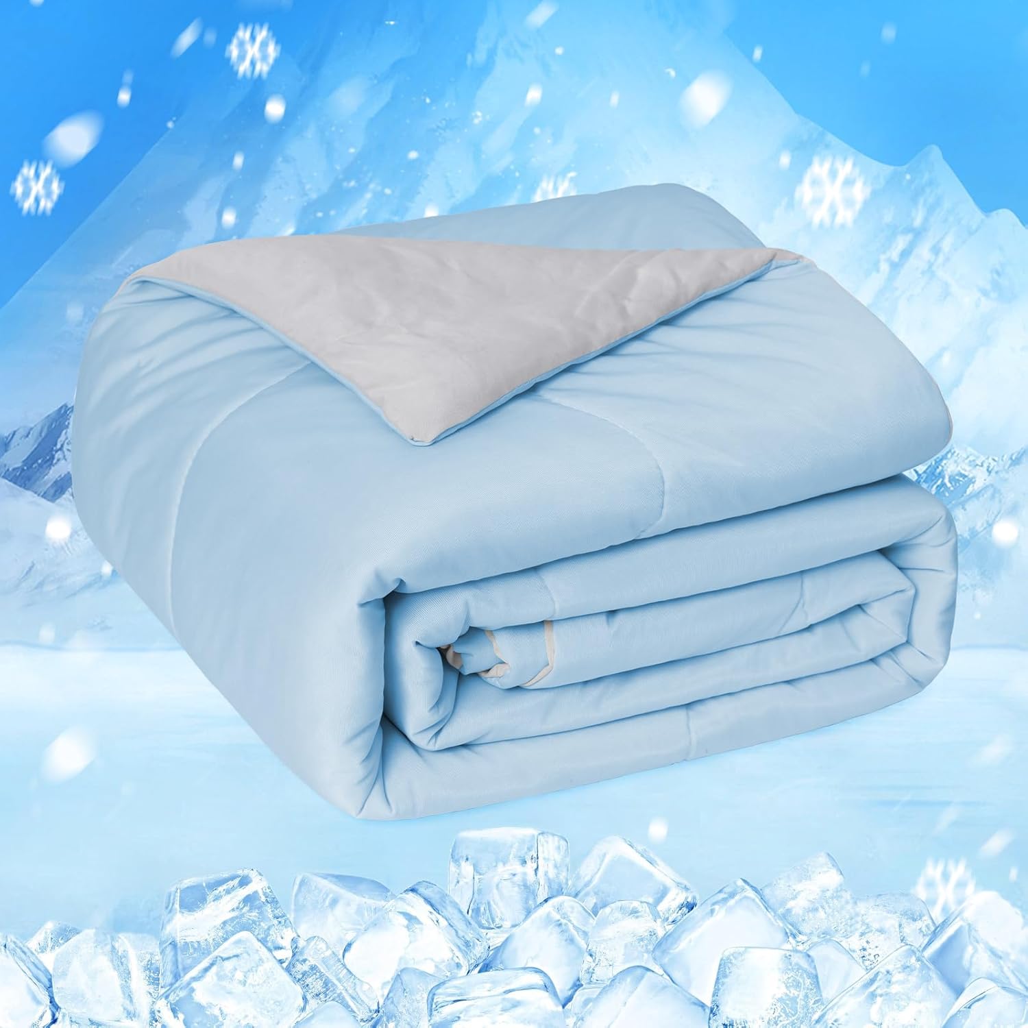 Tech Q - Cooling Comforter Japanese Double-Sided Arc-Chill Cold
