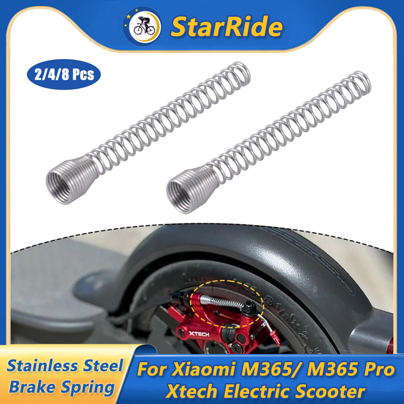 Tech Q - Stainless Steel Retractable Brake Spring Compatible
