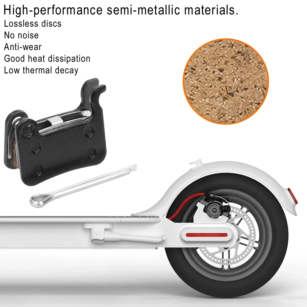 1Pairs Disc Brake Pads for Xia - Tech Q recensie en prijs