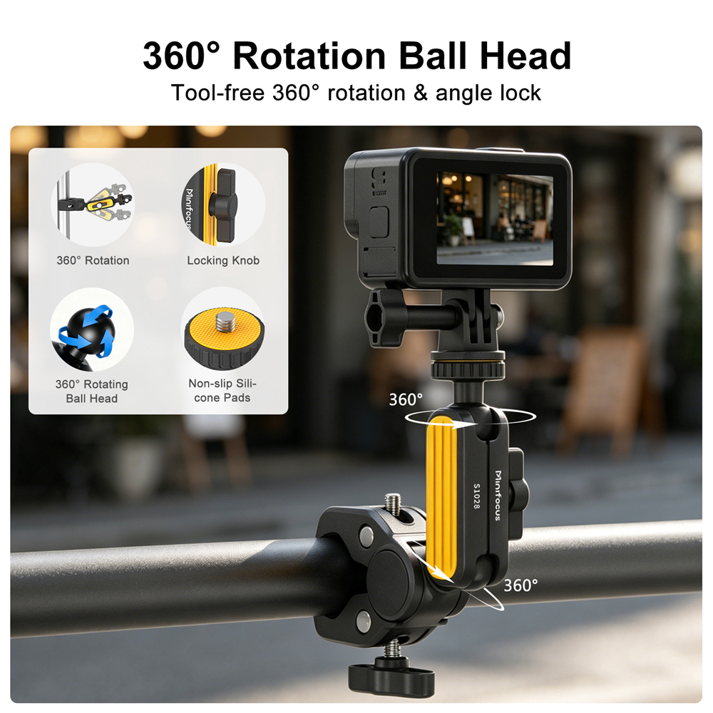 Super Clamp with 360° Dual Bal - Monitor Arm Single recensie en prijs