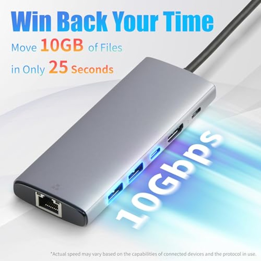 6-in-1 USB-C 3.2 10G Hub Multi - Usb C To Hdmi recensie en prijs