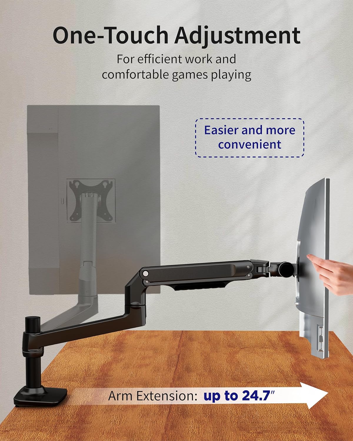Single Monitor Arm Desk Mount, - Monitor Arm Single recensie en prijs