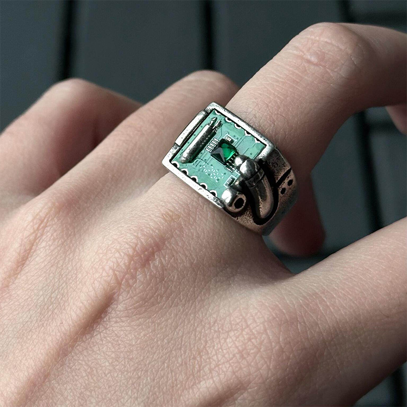 Retro Tech PCB Ring Jewelry Ac - Tech Accessories Industry recensie en prijs