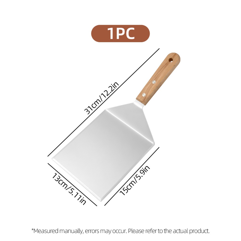 1Pc Stainless Steel Spatula Wo - Tech Accessories And Gadgets recensie en prijs