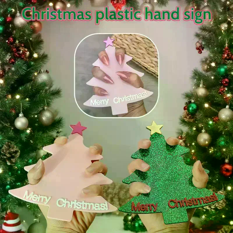 Christmas Tree Nail Art Displa - Tech Accessories Photo recensie en prijs
