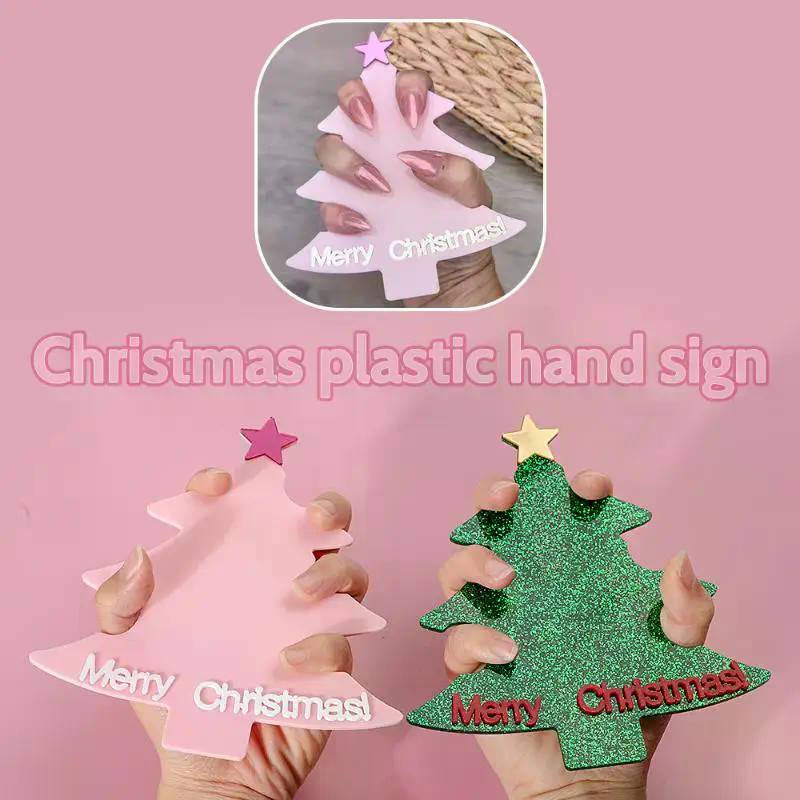 Christmas Tree Nail Art Displa - Tech Accessories Photo recensie en prijs