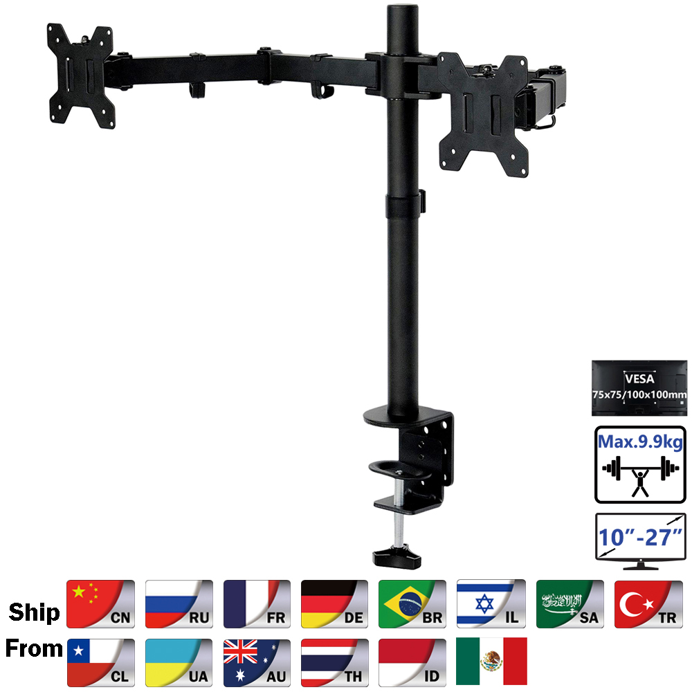 MS02 Desktop Clamping Full Mot - Monitor Arm Single recensie en prijs