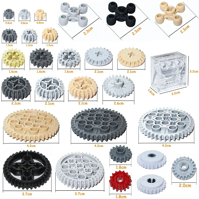 MOC Building Blocks Technical  - Tech Gear Accessories recensie en prijs