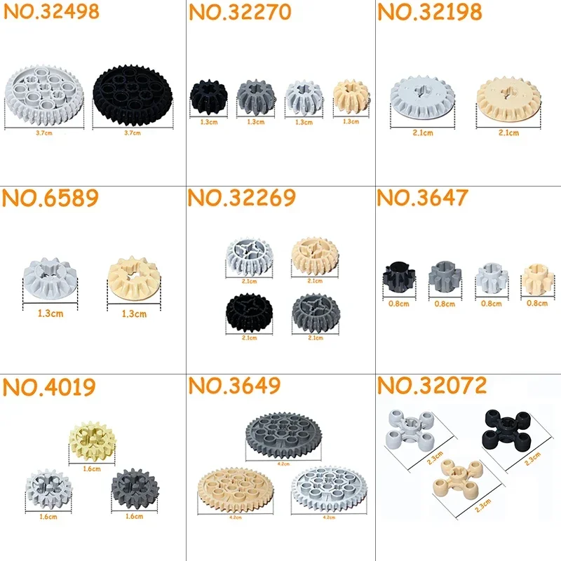 MOC Building Blocks Technical  - Tech Gear Accessories recensie en prijs