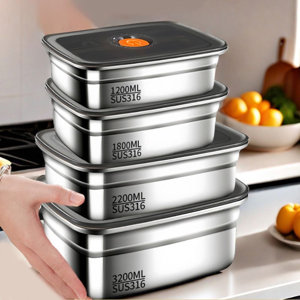 Stainless Steel Lunch Box Bent - Tech Accessories And Gadgets recensie en prijs