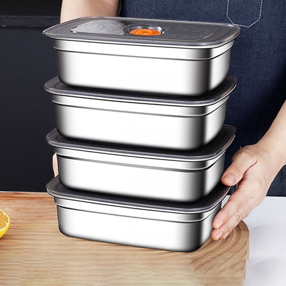 Stainless Steel Lunch Box Bent - Tech Accessories And Gadgets recensie en prijs