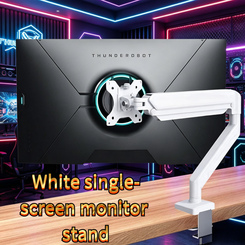 White Single Monitor Mount for - Monitor Arm Single recensie en prijs