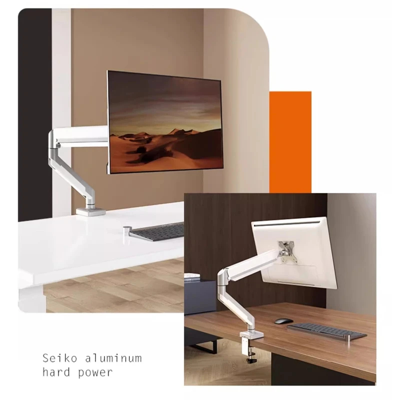 White Single Monitor Mount for - Monitor Arm Single recensie en prijs