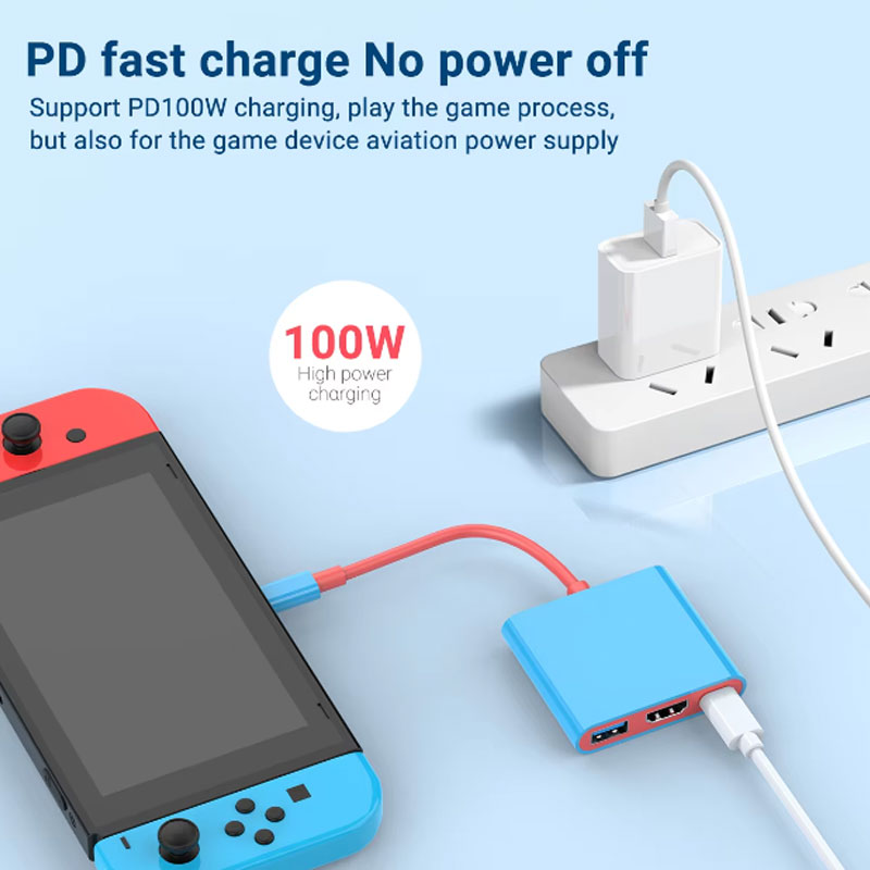 New 3 IN 1 Portable for Ninten - Usb C To Hdmi recensie en prijs