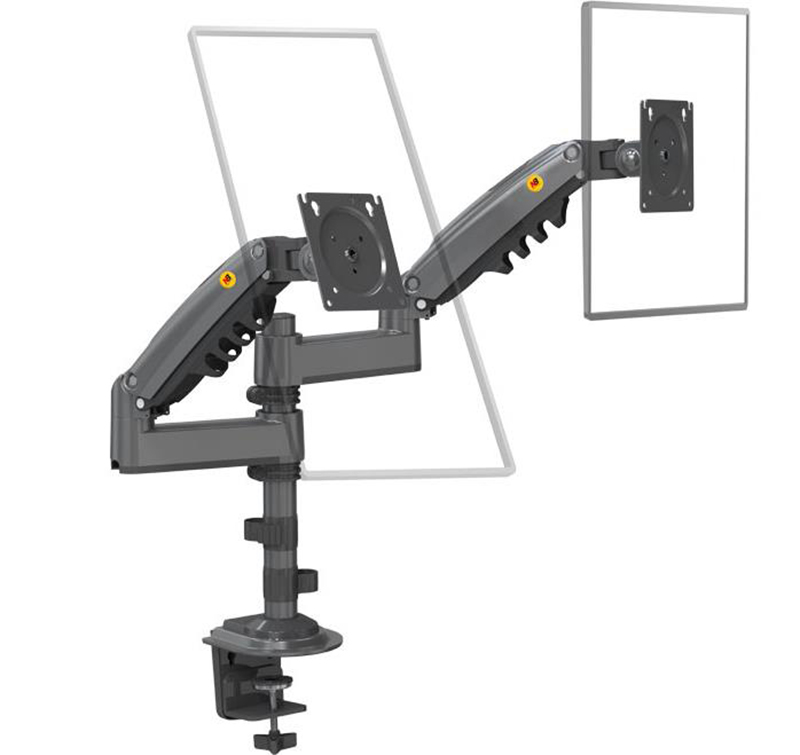 NB H180 Double monitor desk Ho - Monitor Arm Single recensie en prijs