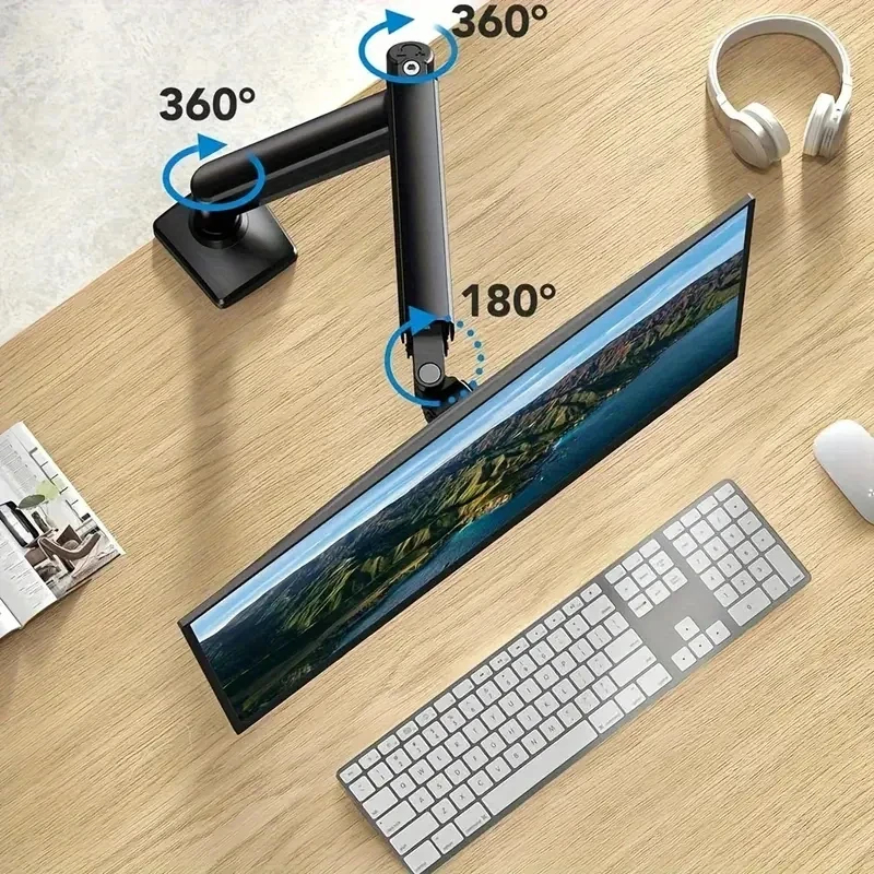 Single Monitor Desk Mount Arm– - Monitor Arm Single recensie en prijs