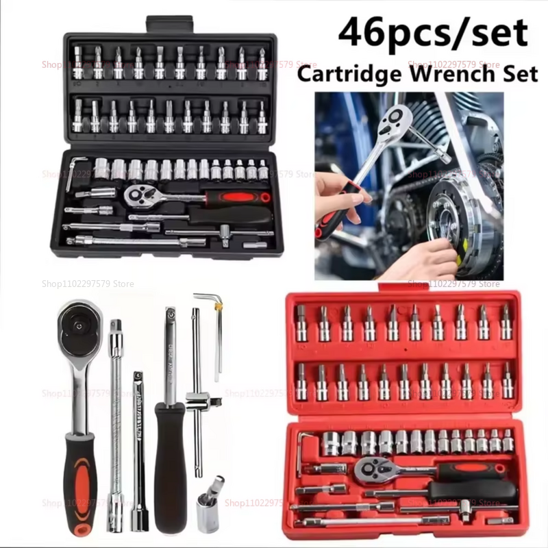 46pcs Small Drive Socket Ratch - Tech Accessories And Gadgets recensie en prijs