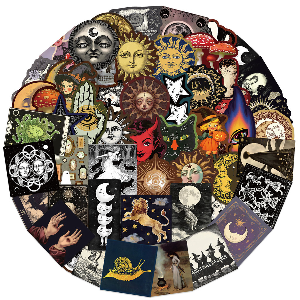 ​50PCS Celestial Eye Stickers  - Tech Gear Accessories recensie en prijs