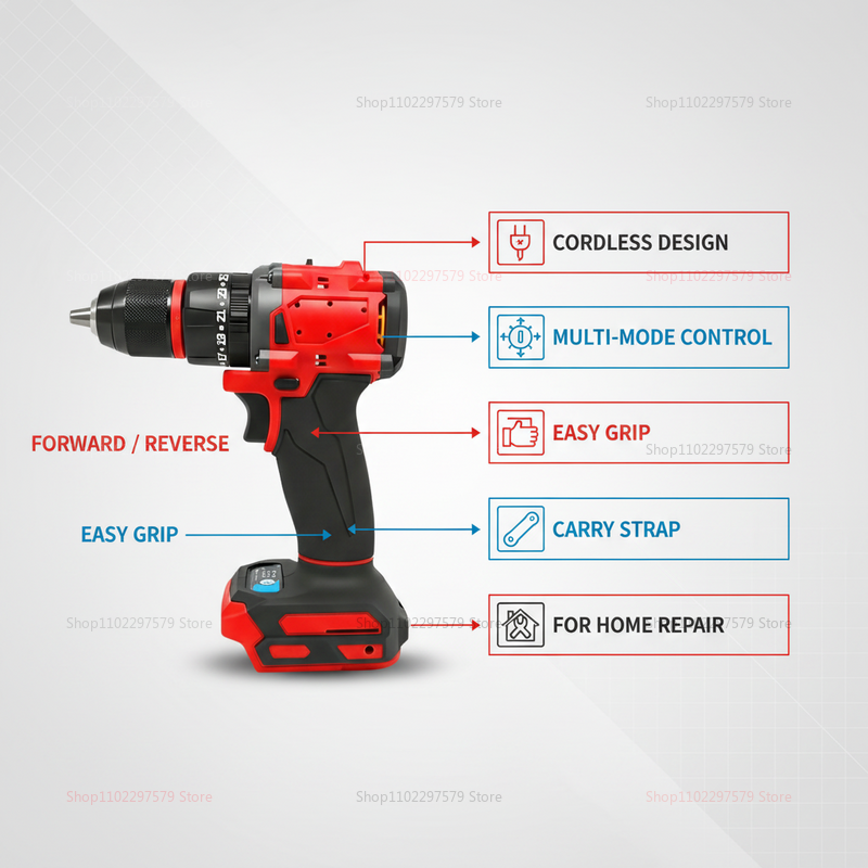 Professional Brushless Impact  - Tech Accessories And Gadgets recensie en prijs
