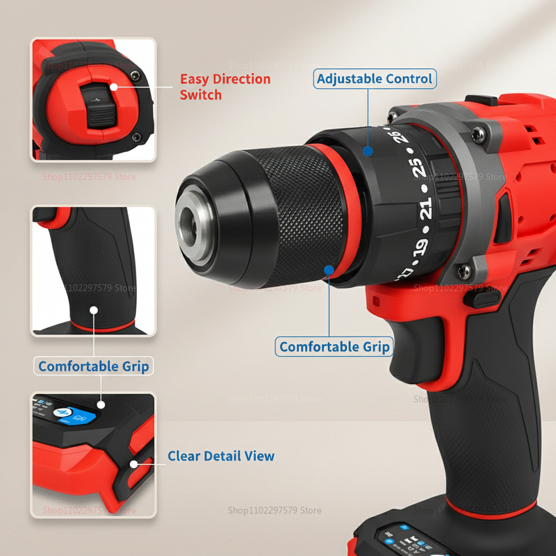 Professional Brushless Impact  - Tech Accessories And Gadgets recensie en prijs