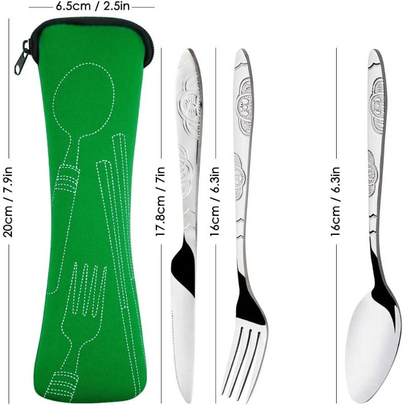 Travel Cutlery Set Portable Pi - Tech Accessories And Gadgets recensie en prijs